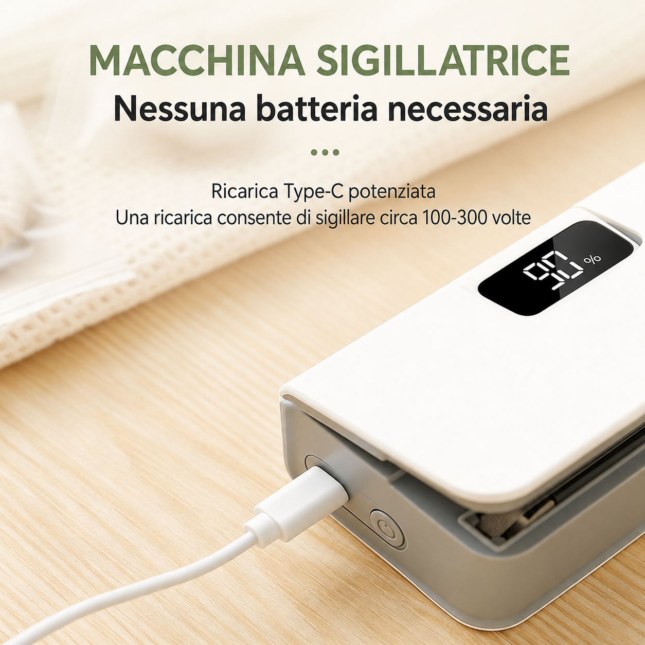 Mini Sigillatore per Sacchetti